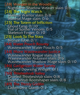 Questie screenshot